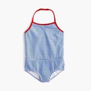 Girl’s Seersucker One Piece